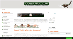 Desktop Screenshot of jurassic-world.com
